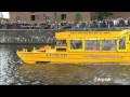 The queen goes on a yellow duckmarine