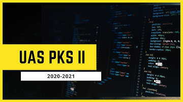 UAS PKS II INSTITUT TEKNOLOGI SUMATERA 2021