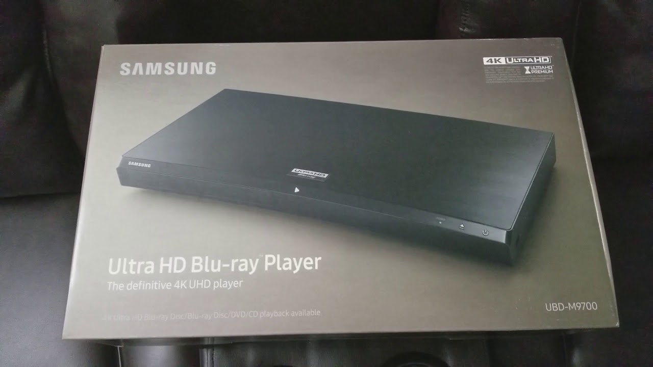 Unboxing Of The Samsung Blu Ray 17 Ubd M9700 With Control4 Support Youtube