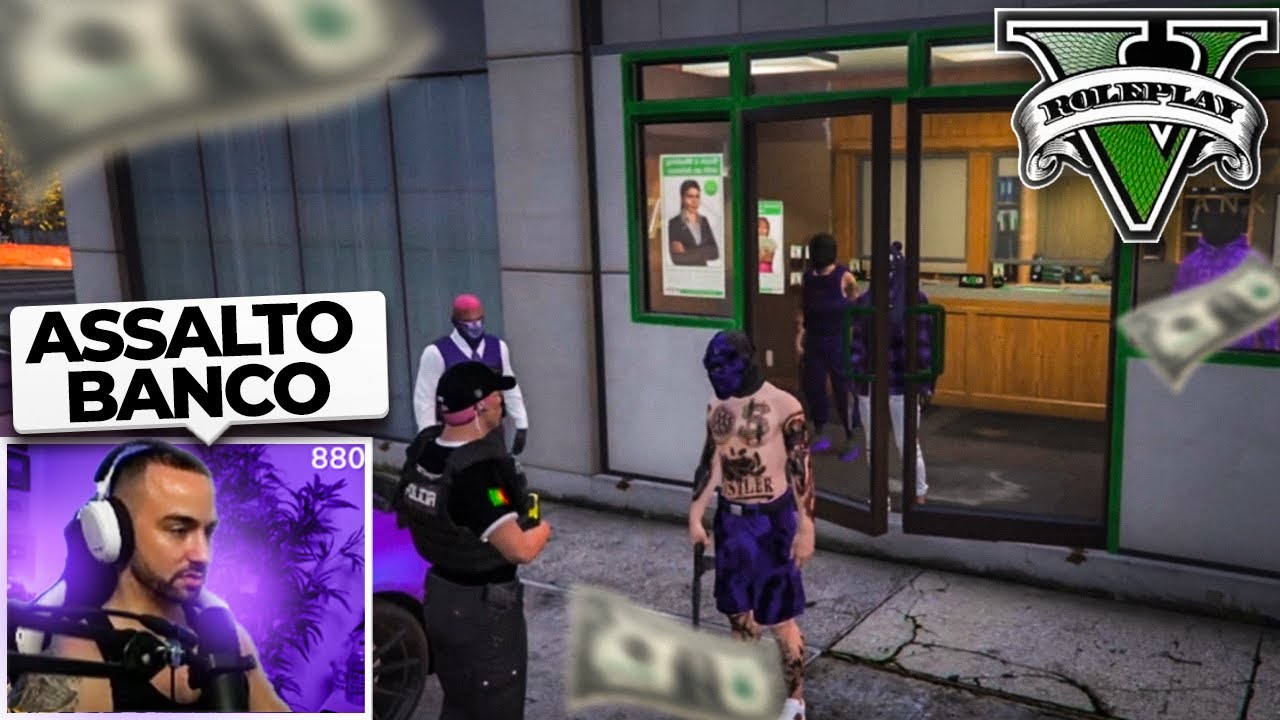 ASSALTO AO BANCO PRINCIPAL DA PRAÇA | GTA RP