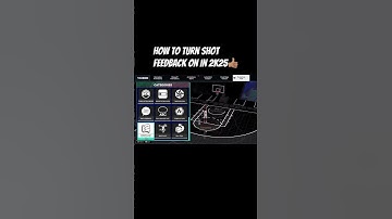 HOW TO TURN SHOT FEEDBACK ON IN 2k25 #nba2k25 #2kcommunity #fyp #2legitjo #viral #shorts
