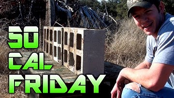 50BMG vs Cinder Blocks