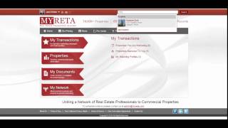 How to use the universal search bar in MYRETA
