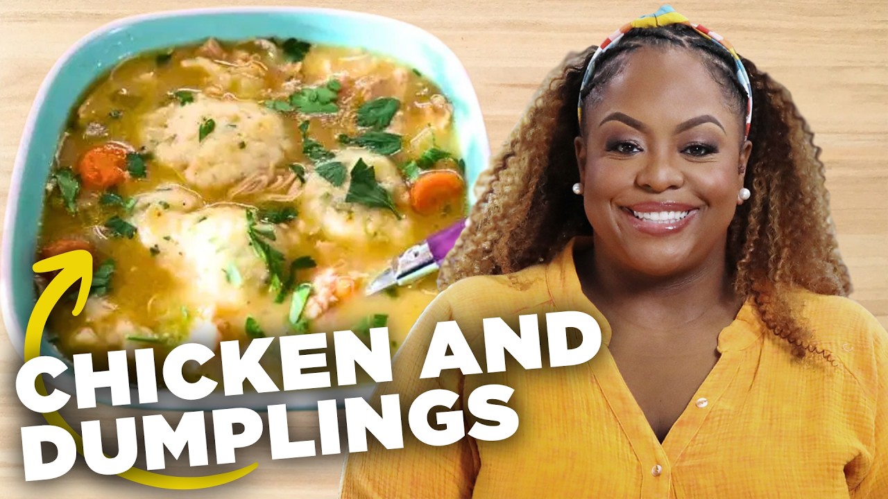 Kardea Brown’s ONE-POT Chicken and Dumplings 🥘 Delicious Miss Brown