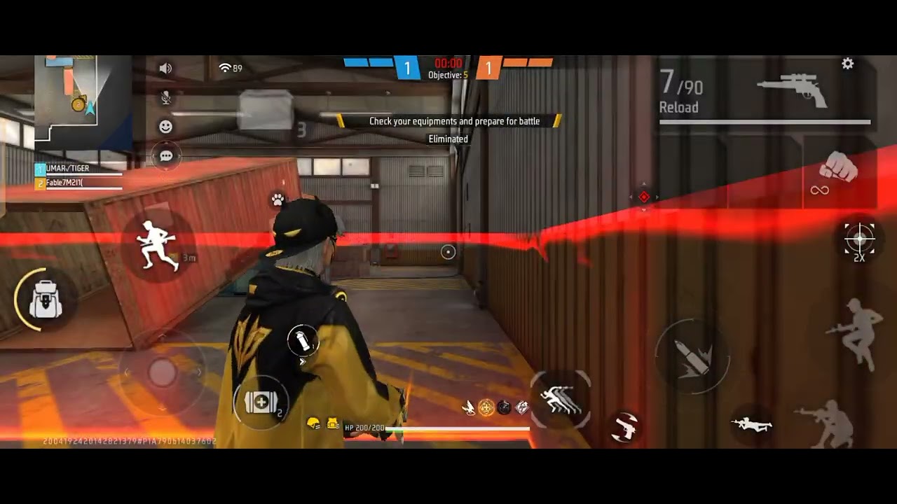 فری فائر بیسٹ گیم پلے 🎯 UMAR TIGER GAMING #umartigergaming - YouTube