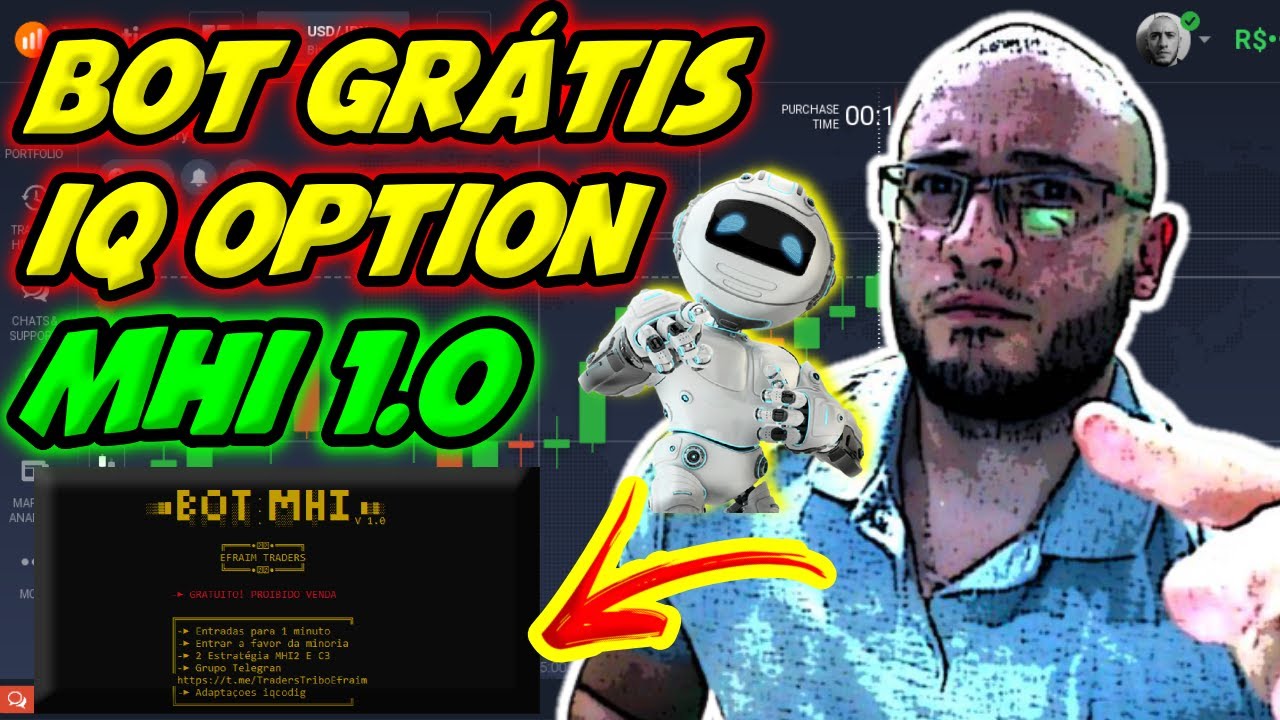 ✅🤖 ROBÔ IQ OPTION GRÁTIS 2022 – DOWNLOAD BOT MHI 1.0 E COMO UTILIZAR – TRADER BOTS CLUB