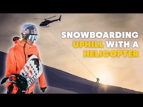 Ever dreamed of snowboarding uphill?