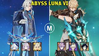 C3 Neuvillette Hyper Carry & C2 Varka Pyro - Spiral Abyss Luna VI Genshin Impact