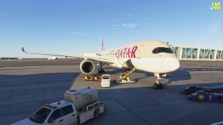 Doha to Jeddah FULL FLIGHT on IniBuilds Qatar Airways' Airbus A350-900 | MSFS 2024