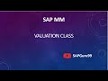 07 valuation class  sap mm  sap guru99