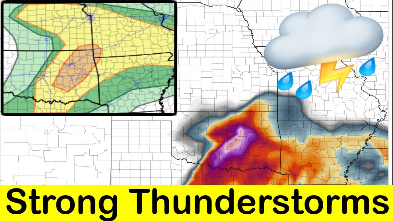 Severe Weather Forecast: Very Large Hail, Strong Wind Gusts and Some ...