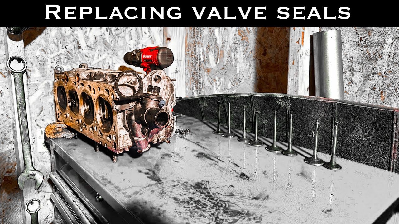 Volkswagen valve seal replacement (DIY CHEAP!) YouTube