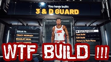 3 & D GUARD BUILD IS SUPER UNIQUE NBA 2K20!! THE MOST WEIRD BUILD IN 2K20! SECRET BUILD IN NBA 2K20