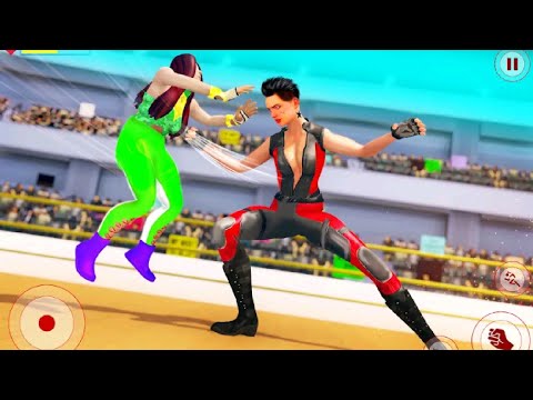 Beat em up women wrestling game play