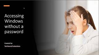 Famous NO PASSWORD? How to Safely Recover Access to a Windows PC Profile