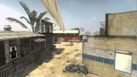 Black Ops - Ballistic Knife Across Map On Firing Range (S&D)
