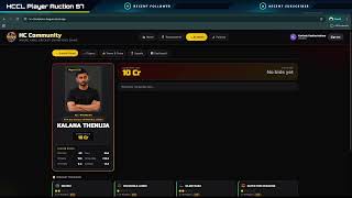Mega Auction | HCCL Season 07 | HC Community Sri Lanka