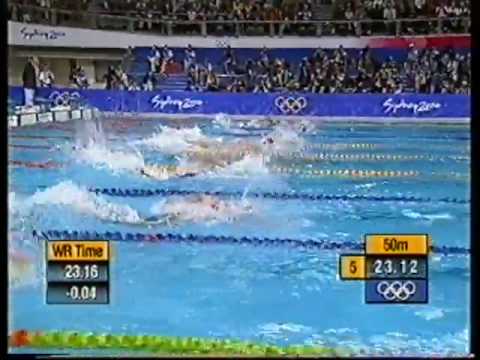 2000 | Pieter Van Den Hoogenband | Olympic Gold | 48.30 | 100m Freestyle | Sydney Olympics