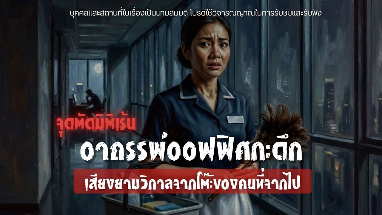 EP 23 l เสียงพิมพ์งานตอนเที่ยงคืน จากโต๊ะของคนที่พึ่งจากไป #จุดตัดมิติเร้น #เรื่องผี #horror