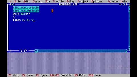 C-program to find the volume of the cylinder