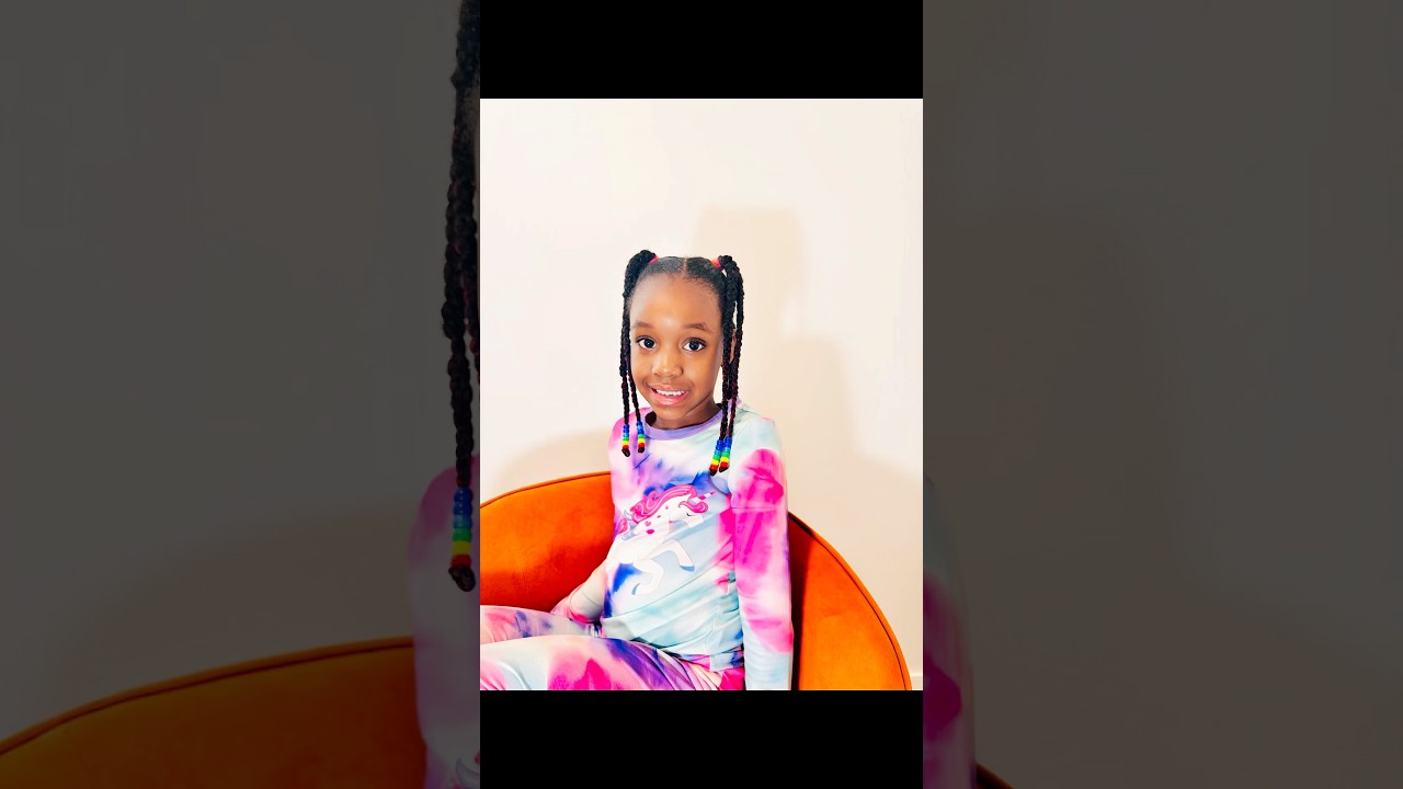 Back 2 School Hairstyle To Try #backtoschool #kidshairstyle #4chairstyles