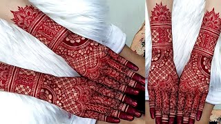 Most Beautiful Bridal Mehndi Wedding Mehndi Design 2020 Artistic Henna By Saima
