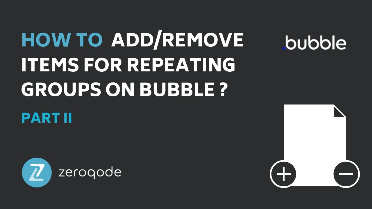 How do create an icon delete or edit option? - Need help - Bubble