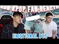 NON KPOP FAN REACTS TO BTS  (THE TRUTH UNTOLD, SPRING DAY) *emotional bts*