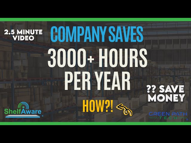Company Saves 3000+ Hours Per Year Using the ShelfAware Vendor Managed Inventory (VMI) System. How?!