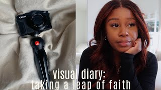 Visual Diary 01 | finally taking a leap of faith