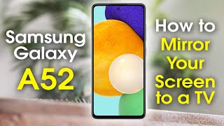Samsung Galaxy A52 How to Mirror Your Screen to a TV | H2techvideos | Samsung Galaxy A52 Play on TV screenshot 5