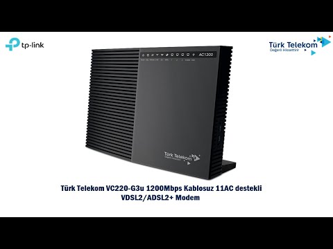 Türk Telekom / TP-Link AC1200 VC220-G3u Modem Router - IPSec VPN Kurulumu