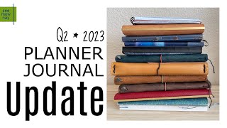 Mid Year Check-in: Planners and Journals 2023 - Techo Kaigi * Hobinichi * Plotter * Traveler's