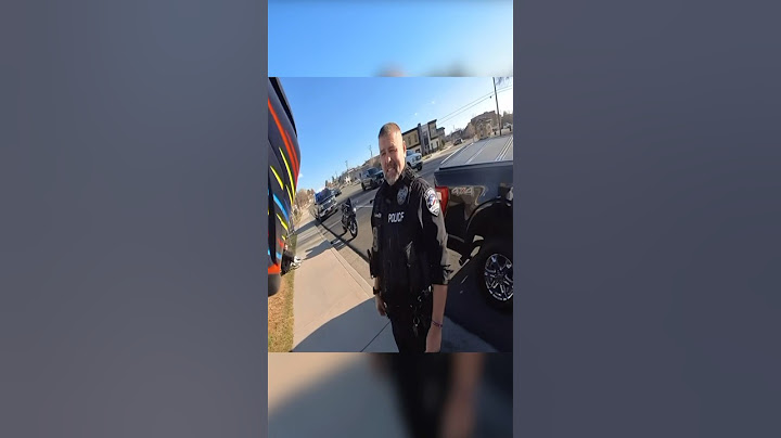 Cops think biker was running from them so they wrongfully arrest him 🤨 (via nj_s1k/ig)