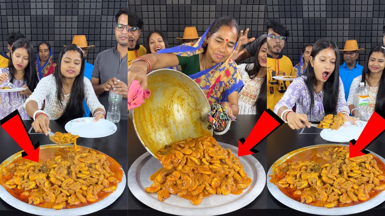 চিংড়ি মাছের মালাইকারি ফানি ফ্লিপ গেম চ্যালেঞ্জ | Mousumi & Sonali Challenging