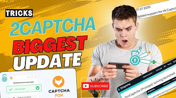 2Captcha Biggest Update 2025 🔥 Online Captcha Solving Work | Captcha Typing Real Site Income 💲💰💸