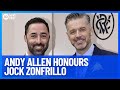 Andy Allen Honours Masterchef Judge Jock Zonfrillo l 10 News First