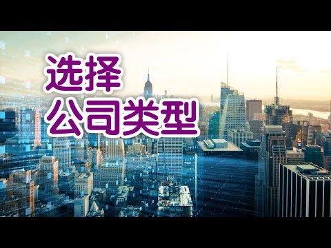 在美国成立公司如何选择公司类型