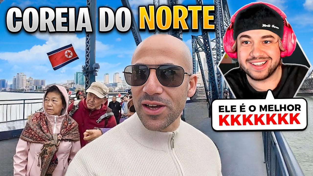 COMO REALMENTE É A FRONTEIRA DA CORÉIA DO NORTE? - React Nômade Raiz
