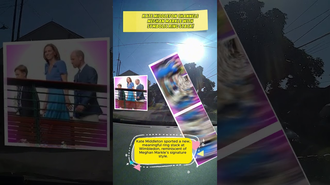 Kate Middleton Channels Meghan Markle with Symbolic Ring Stack!