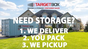 Rent a Portable Storage Unit - TargetBox Container Rental & Sales