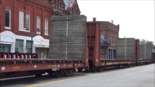 Busy NS/CSX Action in Augusta, GA 7/17/14