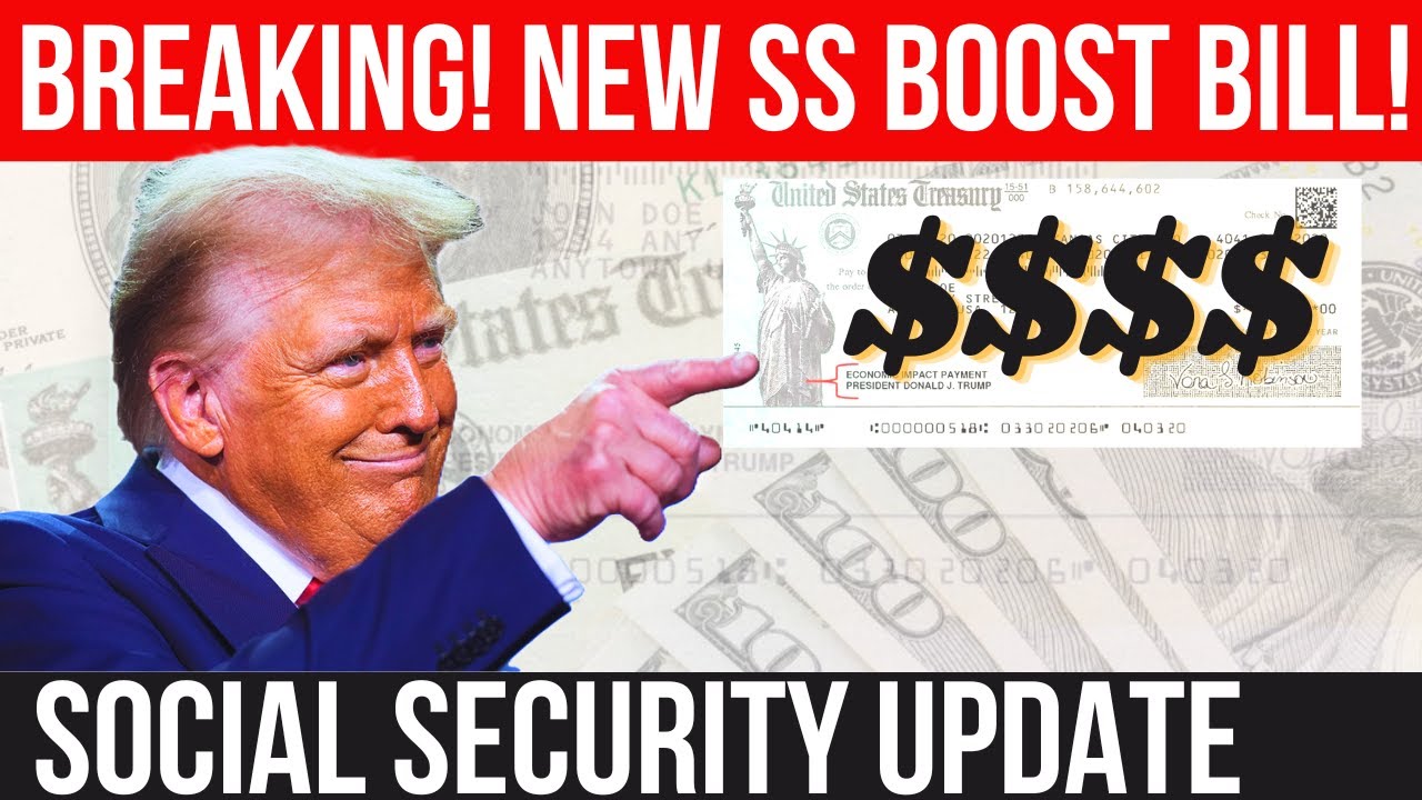 NEW SOCIAL SECURITY BOOST BILL INTRODUCED FOR INCREASES! SSA SSI SSDI Payments | Social Security Upd