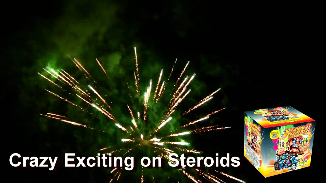 CRAZY EXCITING ON STEROIDS [Fireworks] 500g Demo YouTube