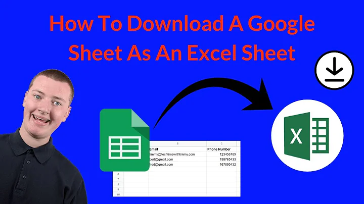 How To Download A Google Sheet As An Excel Sheet