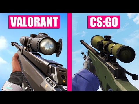 Valorant vs Counter-Strike