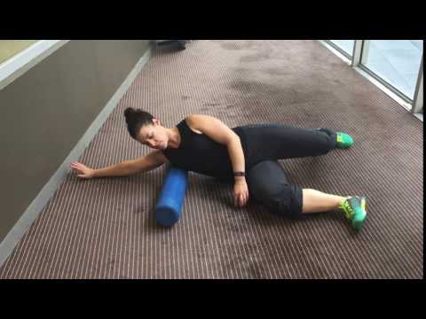 Side-Lying Lat Release on Foam Roller