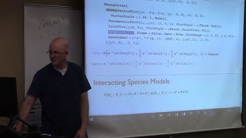 Calculus 2, Lecture 35B, Vectors in a Phase Plane on Mathematica, Predator-Prey Model