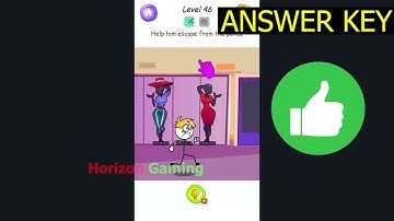 Stick Troll Solve Puzzles LEVEL 46 - Gameplay Walkthrough Android IOS