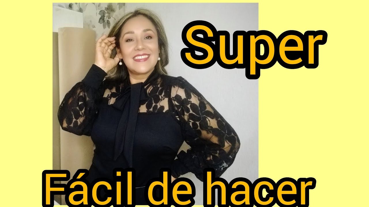blusa con encaje